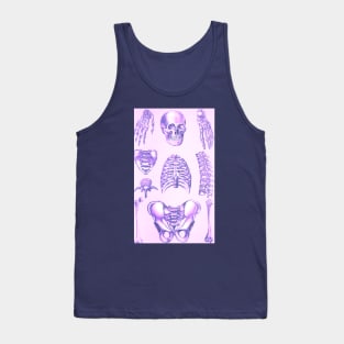 Poor Man's X-Ray Purple Skeleton Tank Top